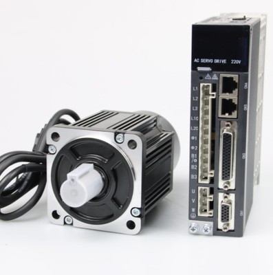 moteur servo 750W à C.A. de couple élevé de 3000rpm IP65 avec le conducteur And Cables