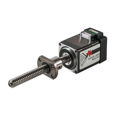 Jkongmotor NEMA 8/11/14/17/23/24/34 T5/T8/T10 Trapézoïde à vis à fil moteur pas à pas linéaire avec moteur pas à pas à vis à plomb