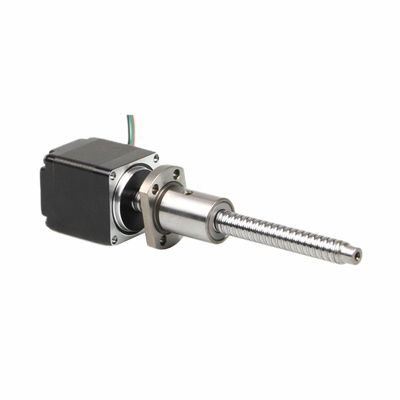 Jkongmotor NEMA 8/11/14/17/23/24/34 T5/T8/T10 Trapézoïde à vis à fil moteur pas à pas linéaire avec moteur pas à pas à vis à plomb