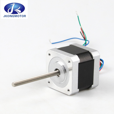Jkongmotor NEMA 8/11/14/17/23/24/34 T5/T8/T10 Trapézoïde à vis à fil moteur pas à pas linéaire avec moteur pas à pas à vis à plomb