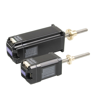 Meilleur prix Profondément personnalisé Externe linéaire non captive vis à plomb Servo stepper intégré moteur avec pilote pour le médical