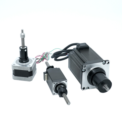 Jkongmotor Micro actionneur linéaire personnalisé moteur pas à pas hybride NEMA 8 11 17 23 24 34 moteur pas à pas linéaire avec vis
