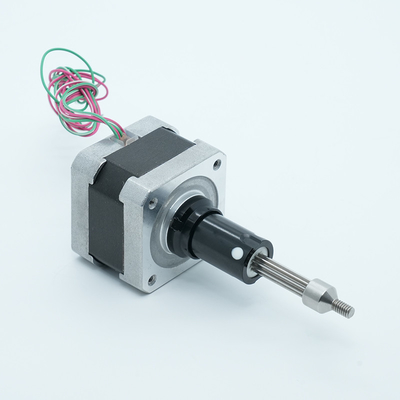 Jkongmotor 12V 24V NEMA 8 11 17 23 24 34 42 52 Moteur pas à pas à vis à bille miniature linéaire à engrenages en boucle fermée avec frein
