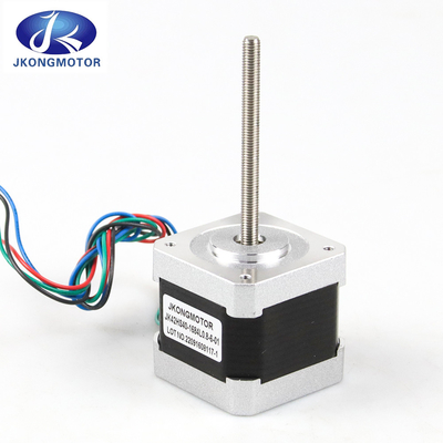 Jkongmotor 12V 24V NEMA 8 11 17 23 24 34 42 52 Moteur pas à pas à vis à bille miniature linéaire à engrenages en boucle fermée avec frein