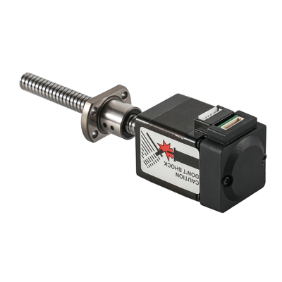 Jkongmotor 12V 24V NEMA 8 11 17 23 24 34 42 52 Moteur pas à pas à vis à bille miniature linéaire à engrenages en boucle fermée avec frein