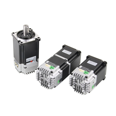 Jkongmotor Servo moteur à courant continu intégré 24 36V 0,45nm 3000rpm 57X57mm 140W Servo moteurs à courant continu avec RS485 Canopen pour le textile