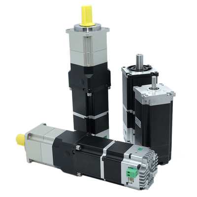 Jkongmotor 48VDC 1.27nm 400W RS485 Servo moteur intégré à courant continu avec pilote et frein ou boîte de vitesses