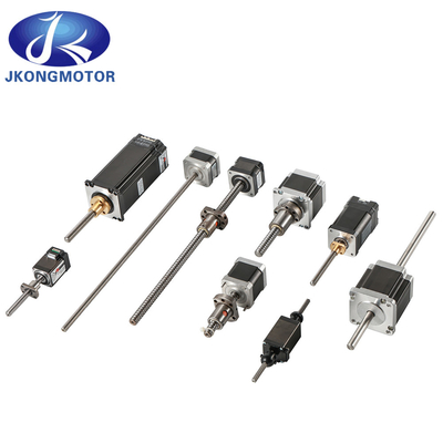 Jkongmotor usine chinoise Nema8 11 14 16 17 23 24 34 moteur pas à pas linéaire avec vis de plomb pour imprimante 3D moteur pas à pas linéaire