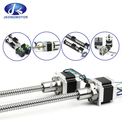 Jkongmotor usine chinoise Nema8 11 14 16 17 23 24 34 moteur pas à pas linéaire avec vis de plomb pour imprimante 3D moteur pas à pas linéaire