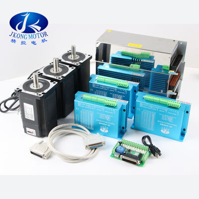4 moteur de la NEMA 34 des kits 12Nm de moteur servo de routeur de commande numérique par ordinateur des avances 6.0A