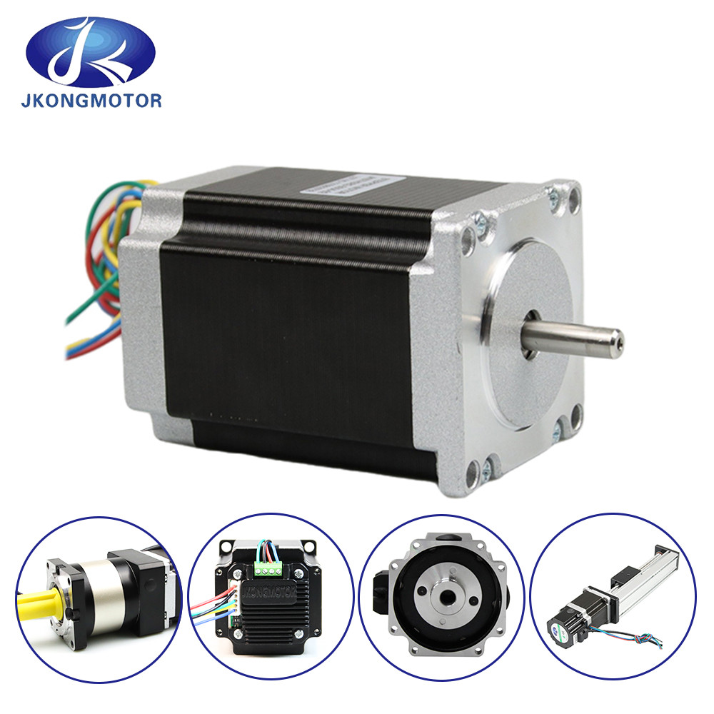 Jkongmotor à couple élevé NEMA 17/23/34 Type 86bygh 450A/450b/450c moteur pas à pas en boucle fermée pour machine à routeur CNC