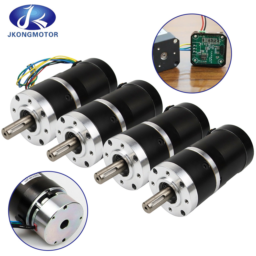 Jkongmotor moteur à engrenages BLDC personnalisé 24v 36v 48v moteur à engrenages BLDC 3000rpm 42 57 60 80 moteur à engrenages BLDC sans balai pour machine CNC