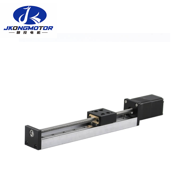 Jkongmotor Nema 11 17 23 24 34 RS485 Moteur pas à pas linéaire intelligent Module pas à pas de guidage linéaire pour pompe à perfusion Moteur linéaire