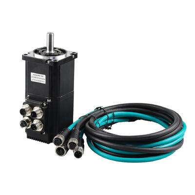 Jkongmotor imperméable à l'eau IP65 RS485 CANopen OEM ODM Servo moteur à courant continu intégré Nema 17 23 24 34 Servo moteur sans balai Bldc avec pilotes intégrés